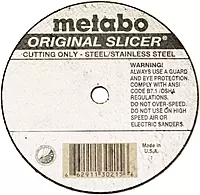 Metabo Slicer Cut Off Wheel 6" X .040" Box 50 Box of 50