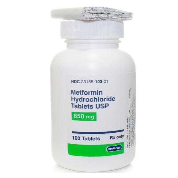 Metformina 850 Mg 30 Tab