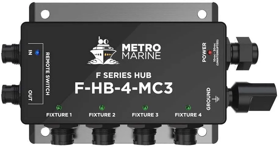 Metro Marine Single Color Hub - 4 Outputs