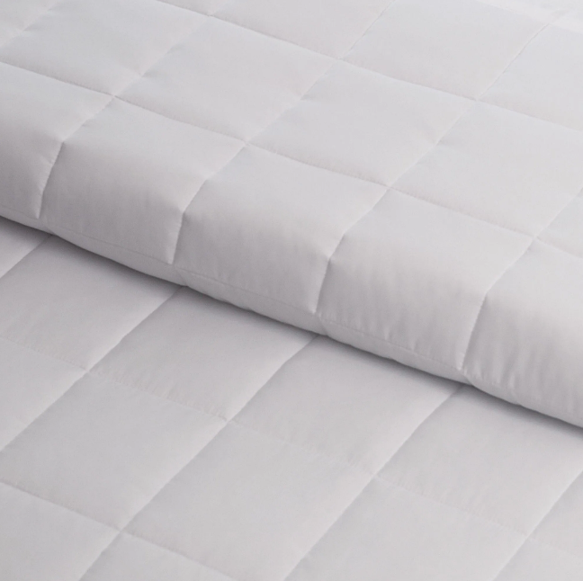 Microfiber Filled Blanket White - Twin 68" x 96"