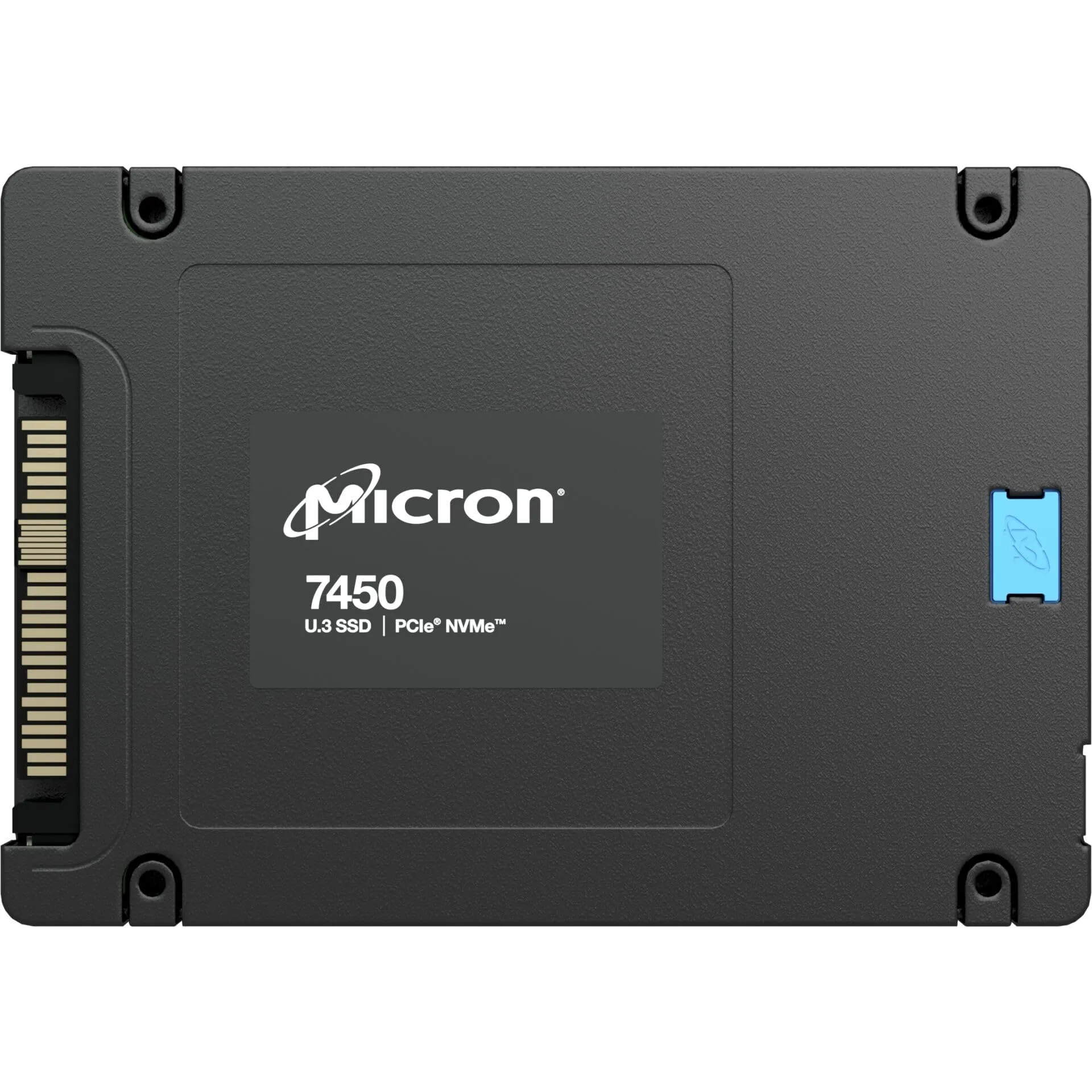 Micron PRO 7450 PRO 7.68 TB Solid State Drive - 2.5 Internal - U.3 [PCI Express NVMe 4.0 x4] - Read Intensive