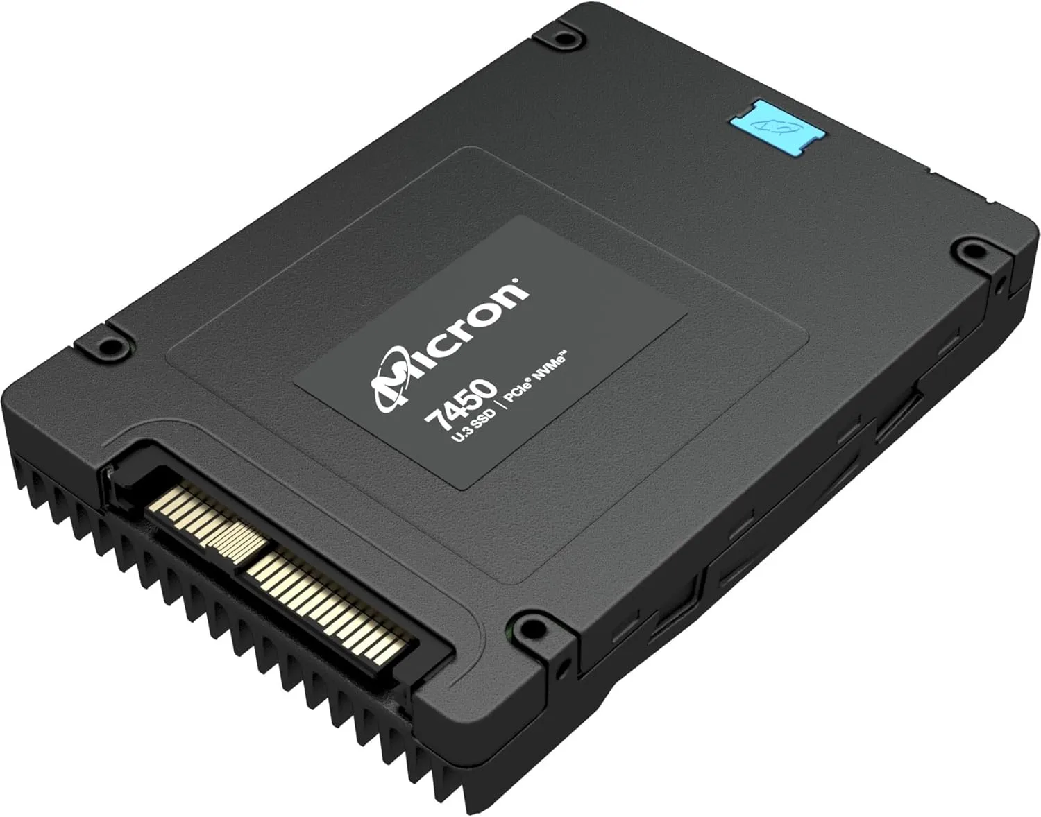 Micron PRO 7450 PRO 7.68 TB Solid State Drive - 2.5 Internal - U.3 [PCI Express NVMe 4.0 x4] - Read Intensive