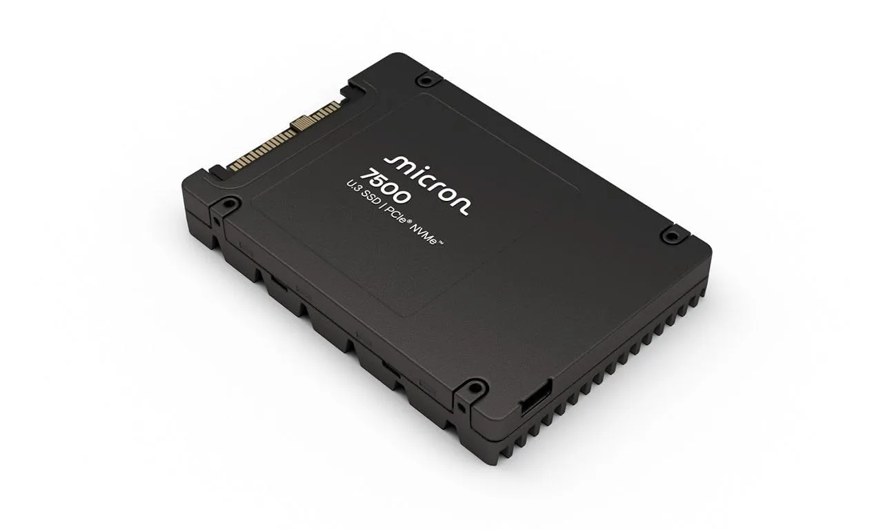 7.68TB Micron 7500 Pro U.3 PCIe 4.0 NVMe SSD