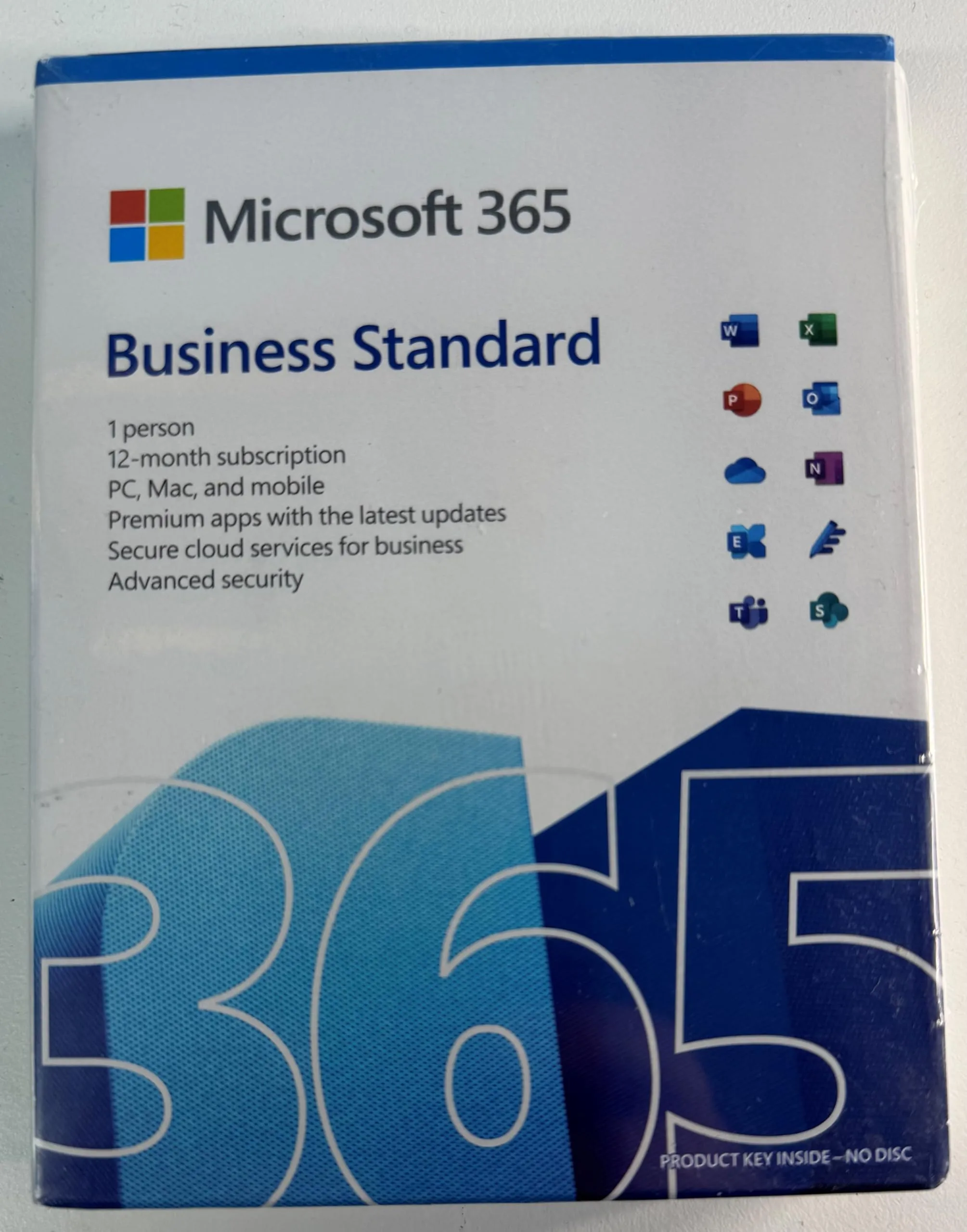 Microsoft 365 Business Standard 1-Year Subscription for PC/Mac, 1-User, Download