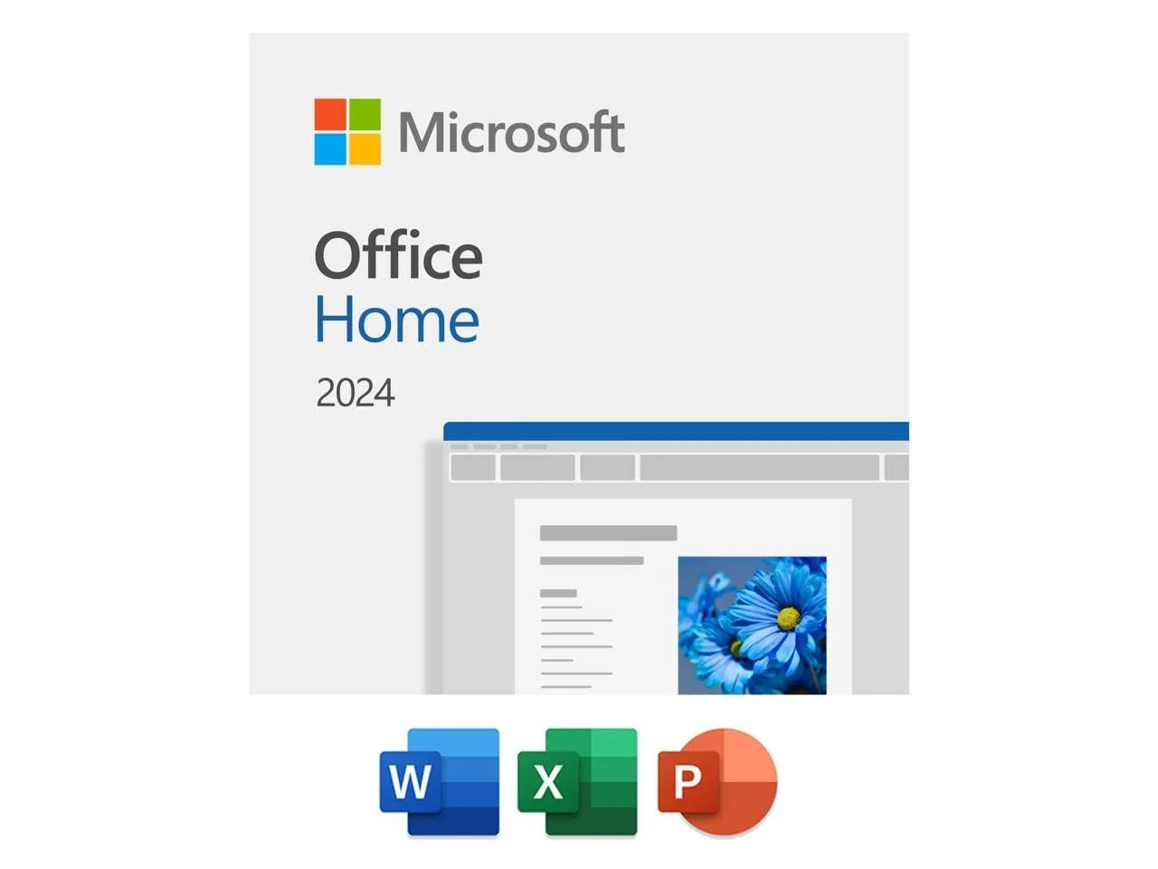 Microsoft Office Home 2024 | One time purchase, 1 Device | Windows 10/11, Mac - Key Card