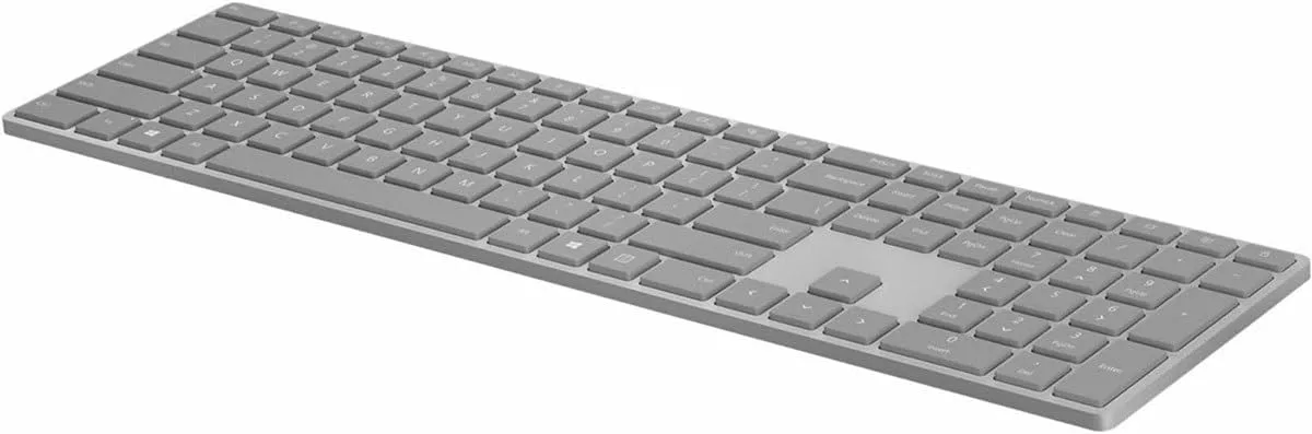 Microsoft Surface Keyboard - Bluetooth, Full Size, Gray