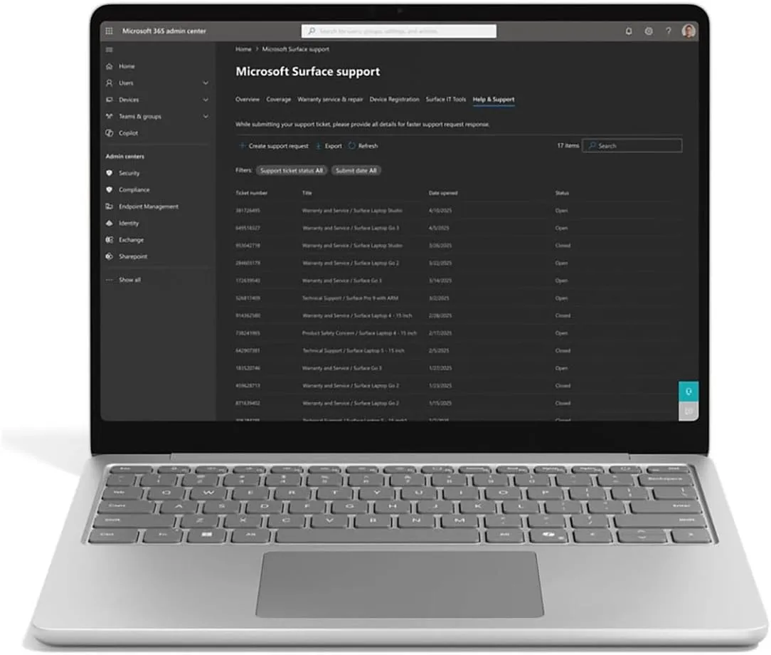 Microsoft Surface Laptop 13in Snapdragon Plus 16/1TB Platinum
