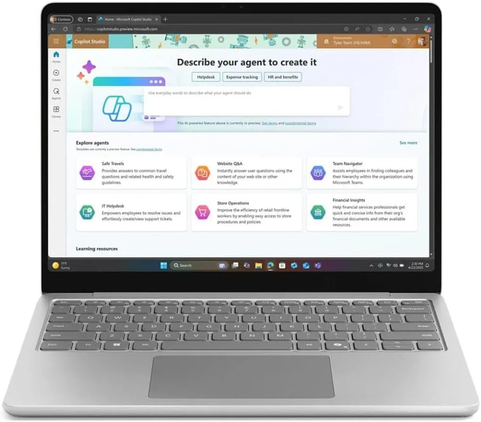 Microsoft Surface Laptop 13in Snapdragon Plus 16/512 Platinum