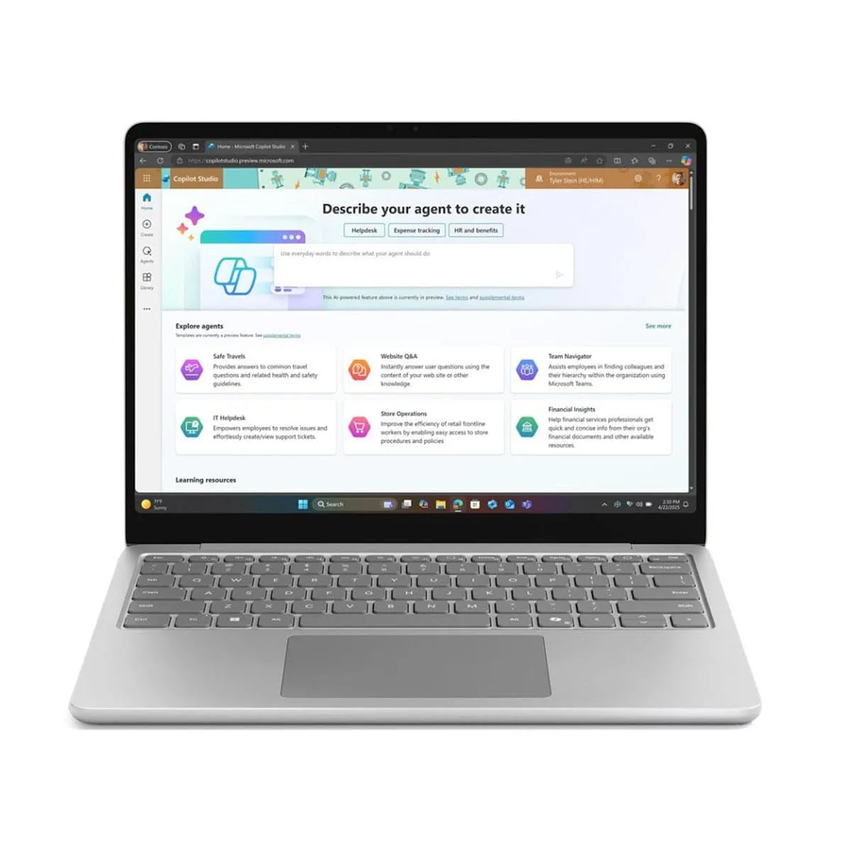 Microsoft Surface Laptop 13in Snapdragon Plus 24/1TB Platinum