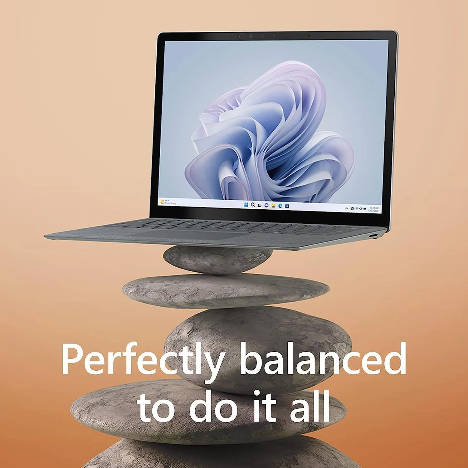 Microsoft Surface Laptop 5 13.5" Touchscreen, Intel Evo Core i5-1235U 1.3GHz, 8GB RAM, 256GB SSD, Windows 11 Pro, Platinum