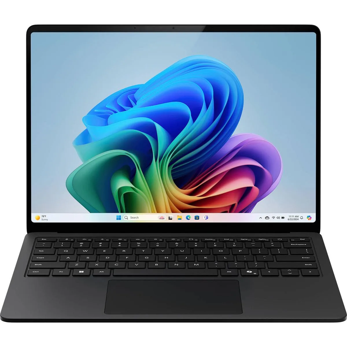 Microsoft Surface Laptop 7 15" Touchscreen Copilot+ PC Notebook - Intel Core Ultra 7-16 GB - 256 GB SSD - English Keyboard - Black
