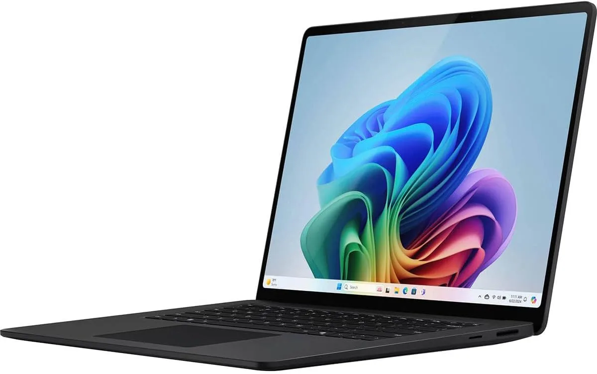 Microsoft Surface Laptop 7 15" Touchscreen Copilot+ PC Notebook - Intel Core Ultra 7-16 GB - 256 GB SSD - English Keyboard - Black