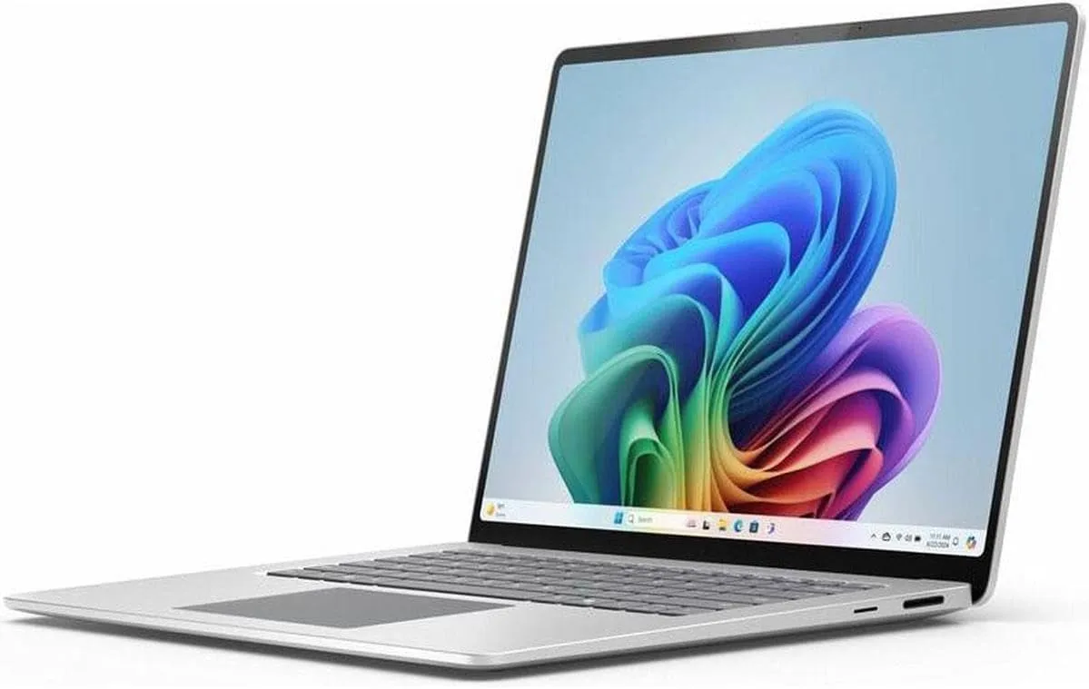 Microsoft Surface Laptop 7 15" Touchscreen Copilot+ PC Notebook - Qualcomm Snapdragon X Elite - 16 GB - 256 GB SSD - English Keyboard - Platinum