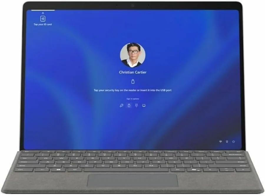Microsoft Surface Pro 11 Copilot+ PC Tablet - 13" - vPro Technology - 32 GB - 256 GB SSD - Windows 11 Pro - Platinum