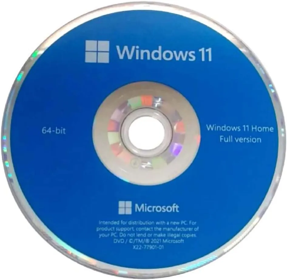 MICROSOFT Windows 11 OEM System Builder 64-bit DSP/OEM DVD