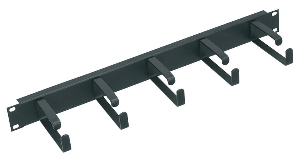 Middle Atlantic HCM1D 1 RU D Ring Horizontal Cable Manager, Black