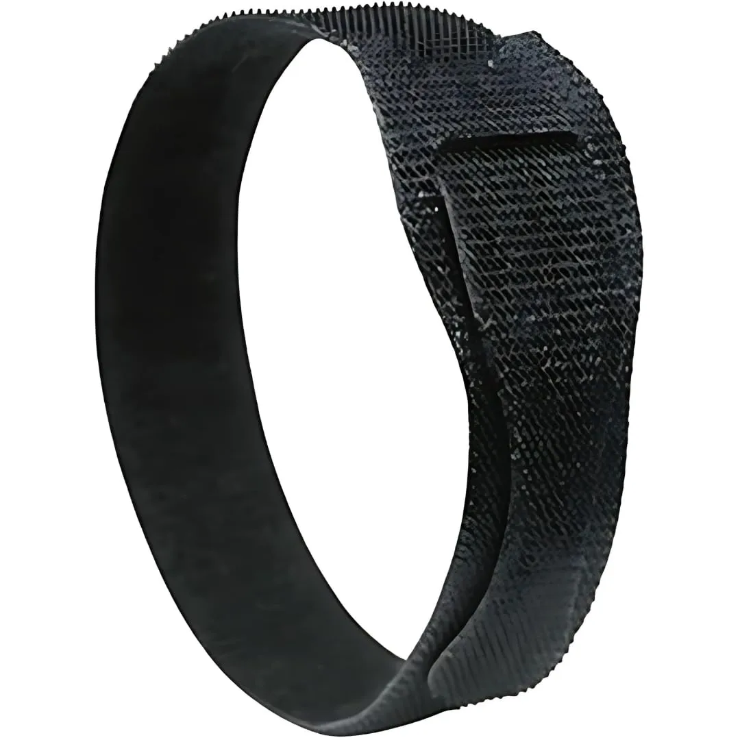 Middle Atlantic 8 in. Cable Management Straps in Black - Set of 12