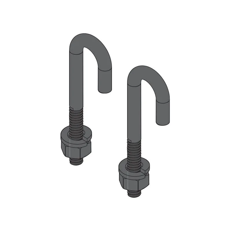 Middle Atlantic CLH-JBOLT J-Bolt Kit, One Pair