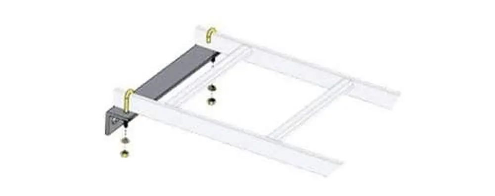 Middle Atlantic CLH-WRS Ladder Wall Support Bracket, 12 in