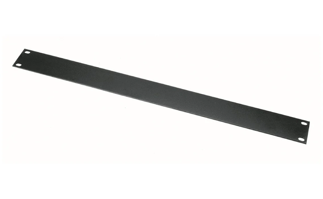 AVBcable.com Middle Atlantic FEB1 1-3-4 1 Space Flat Econo-Blank Black