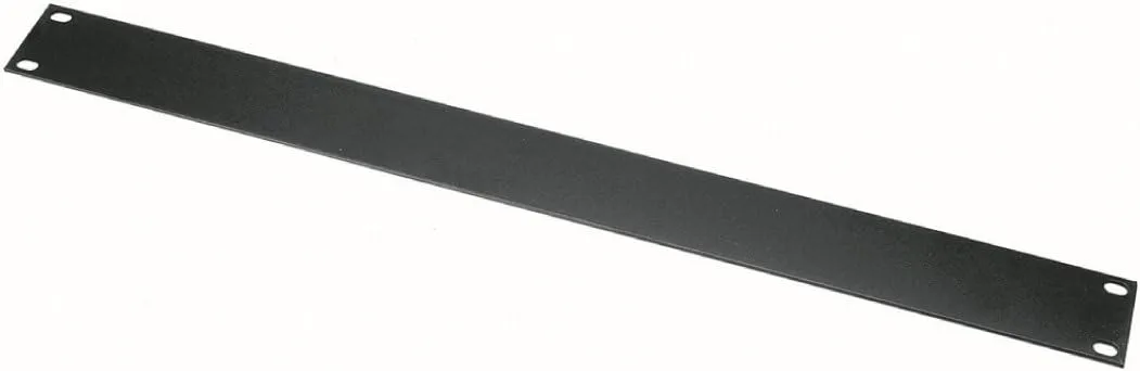 AVBcable.com Middle Atlantic FEB1 1-3-4 1 Space Flat Econo-Blank Black