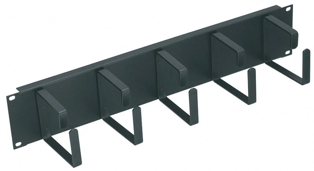 Middle Atlantic HCM2D 2 RU D Ring Horizontal Cable Manager, Black