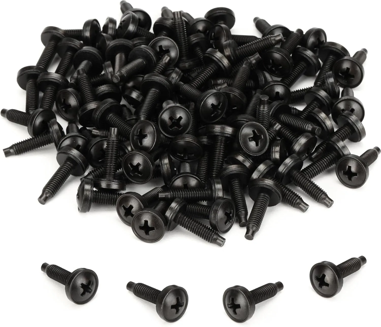 Middle Atlantic HW100 100PC 10-32 Trim-Head Screws