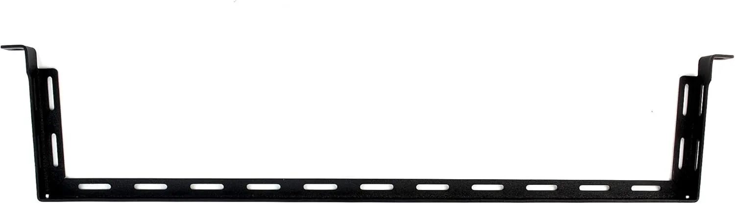 AVBcable Middle Atlantic LBP-4A 4" Offset L-Shaped Lace Bar For Rackrail (10 Pack) - Cable Management Accessory - Compatible with Rackrail Roof Rails