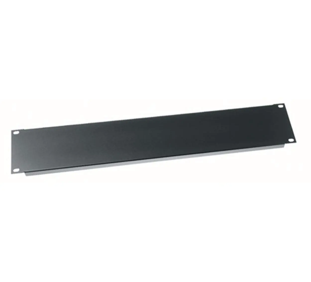 PBL-2 Flanged Aluminum Blank Panel 2U 19-inch