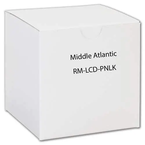 Middle Atlantic RM-LCD-PNLK 3-Space LCD Panel with Knuckle Mount