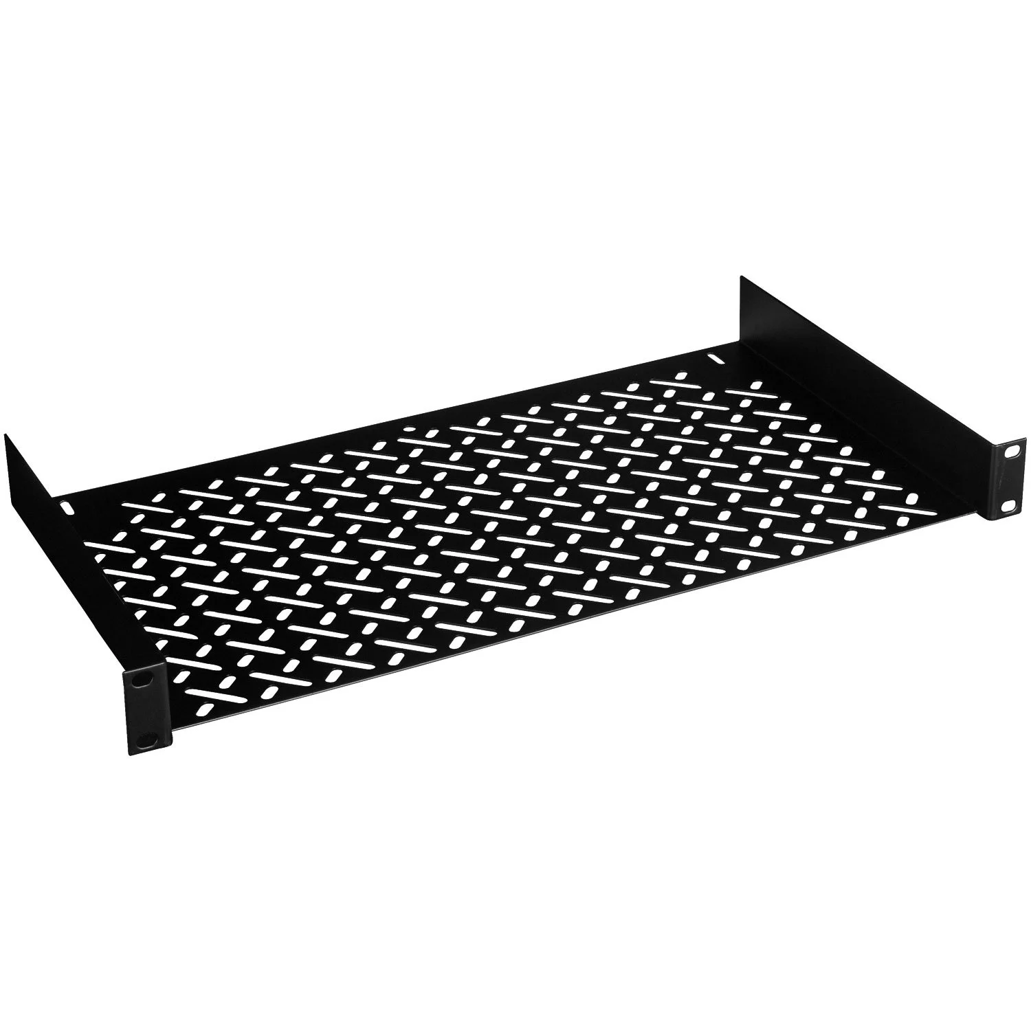 Middle Atlantic UTR1 - Rack Shelf - Black Powder Coat - 1U - 19"