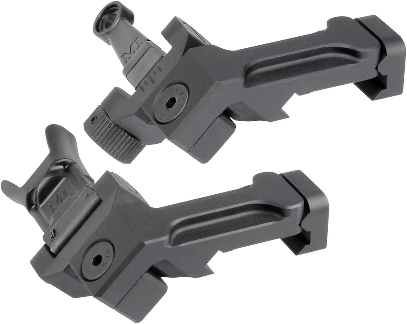 Midwest Combat Rifle 45° Offset Front & Rear Sight Set