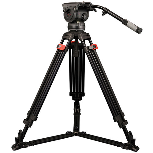 Miliboo Broadcast Tripod Kit with M8 Fluid Head (Aluminum)