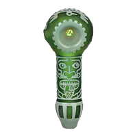 Milkyway Maya Face Clear Hand Pipe Milkyway Maya Face Clear Hand Pipe