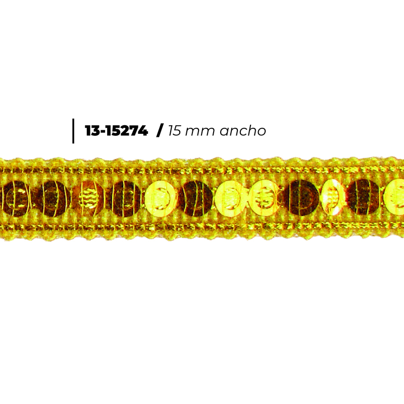 Millaré Referencia 13-15274 Dorado Rollo x 25 yardas