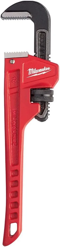 MILWAUKEE 10 in. Steel Pipe Wrench - Model 48-22-7110