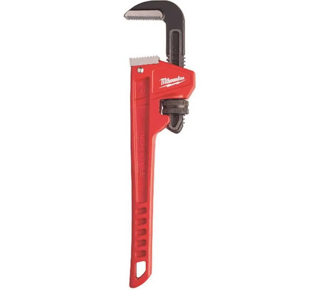 Milwaukee Electric Tool 48-22-7112 12" Steel Pipe Wrench, 14.96 x 1.37 x 4.76 inches