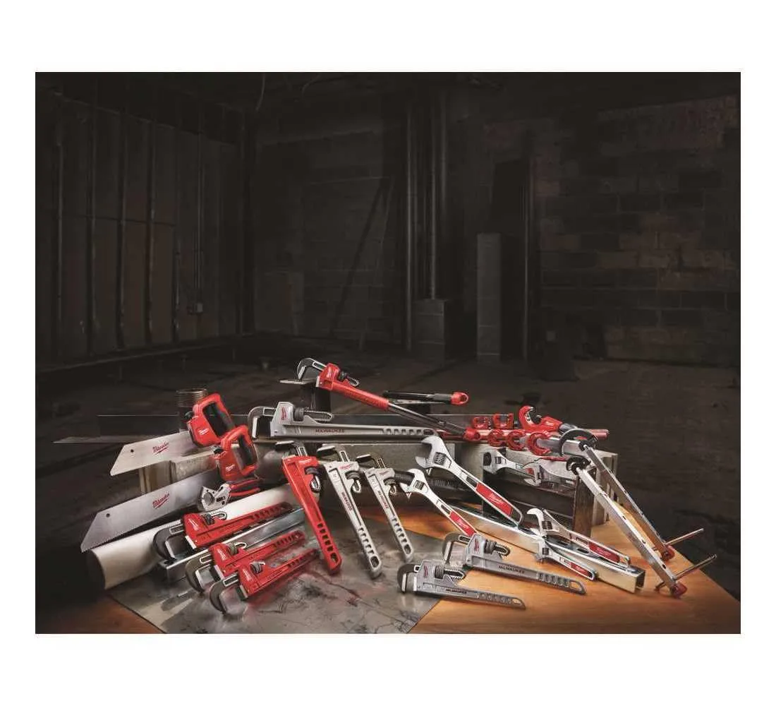 Milwaukee Electric Tool 48-22-7112 12" Steel Pipe Wrench, 14.96 x 1.37 x 4.76 inches