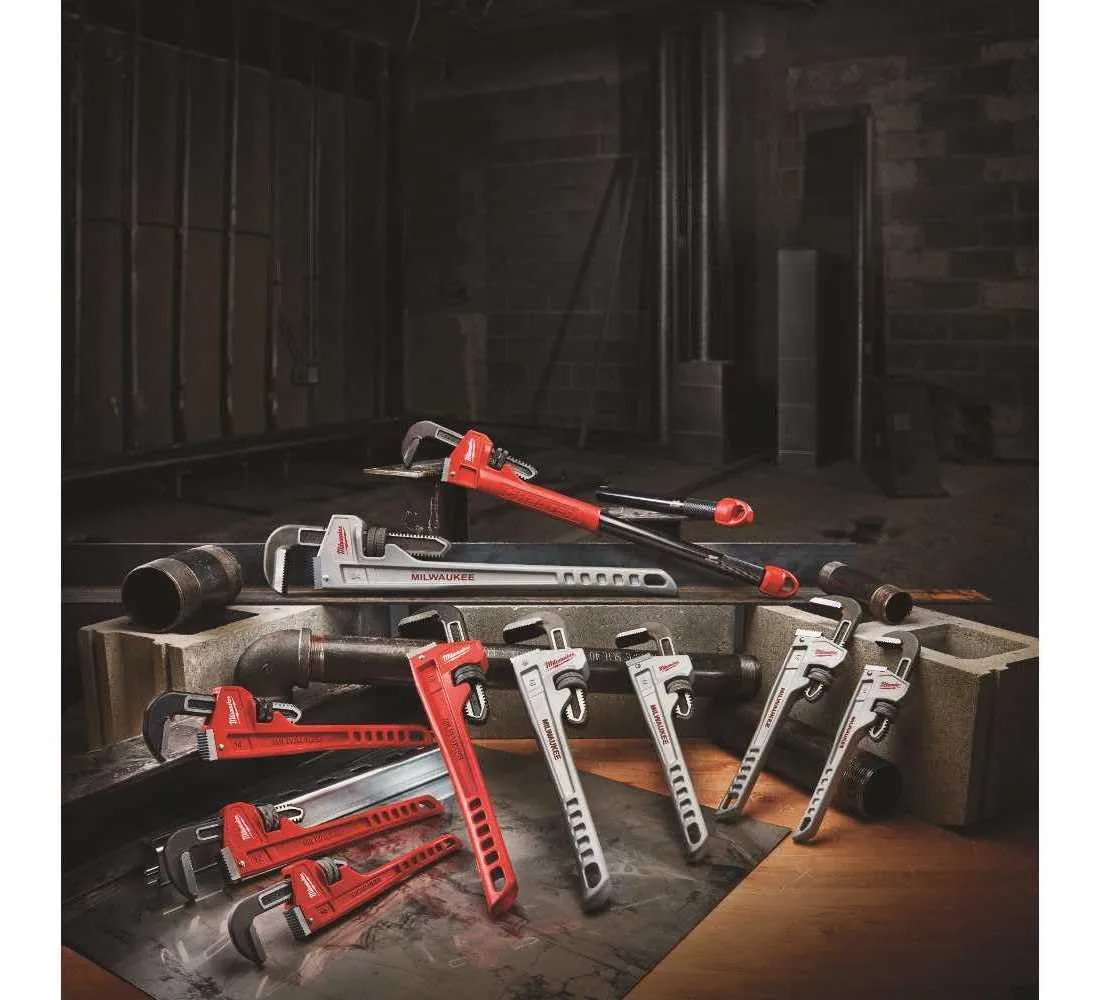 Milwaukee Electric Tool 48-22-7112 12" Steel Pipe Wrench, 14.96 x 1.37 x 4.76 inches