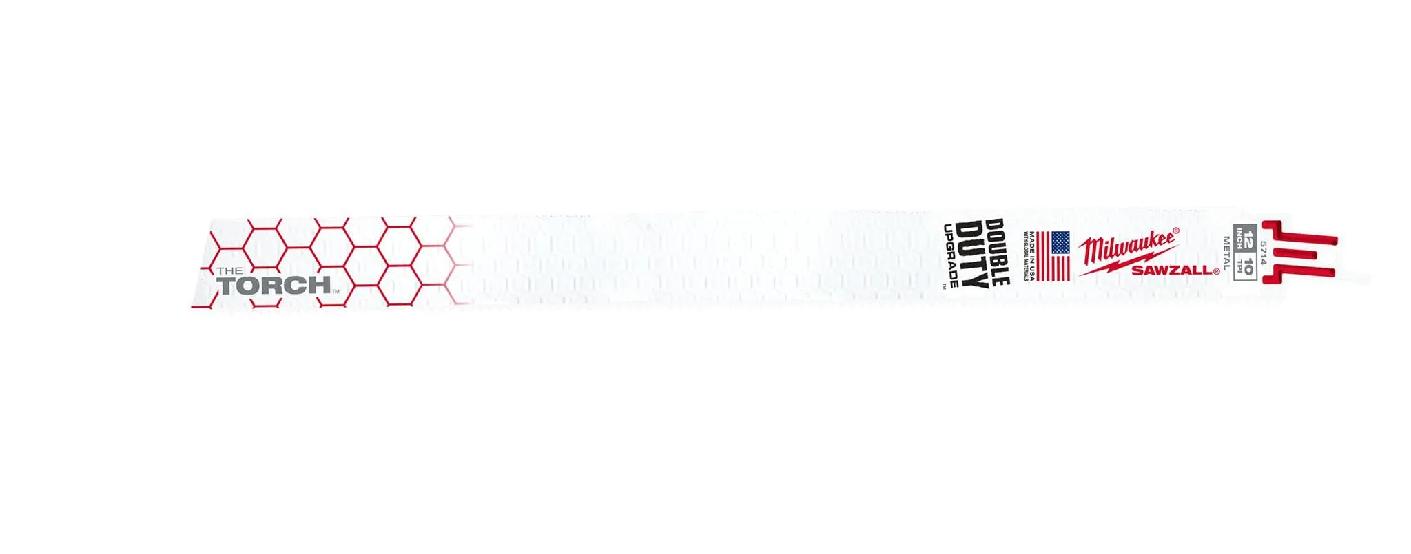 MILWAUKEE 12 in Bi-Metal Reciprocating Saw Blade, 5 Pack (48-00-5714)
