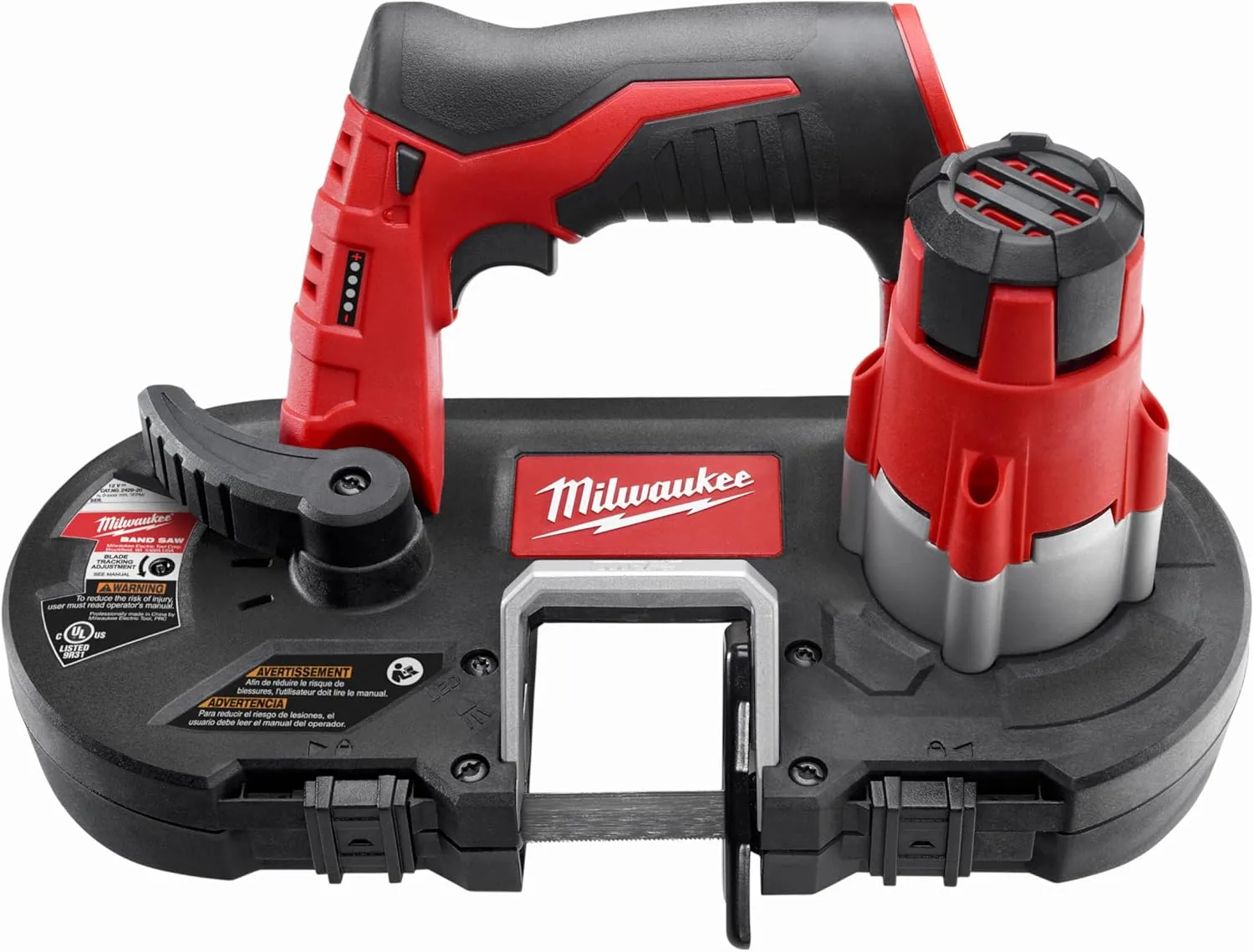 Cordless Portable Bandsaw: 12V, 27-1/2" Blade, 280 SFPM, 1-5/8" Cutting Capacity