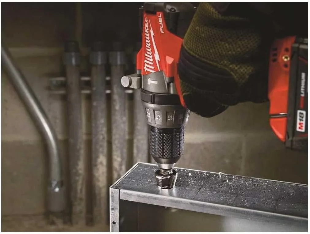 Milwaukee 48-89-9221 3 Piece Step Drill Bit Set, 1/8"–7/8", HSS