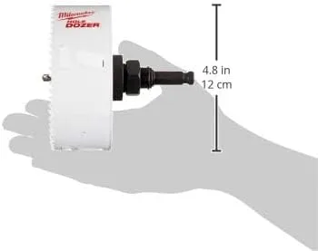 Milwaukee 49-22-4185 All Purpose Professional Ice Hardened Hole Saw Kit 28 Piece
