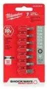 MILWAUKEE 48-32-4615 7-Piece 1" Torx Insert Bit Set