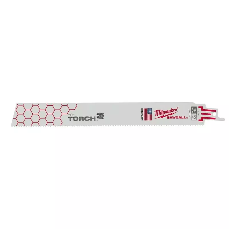 Milwaukee Electric - 9IN 10 TPI TORCH SAWZALL BLADES 25PK