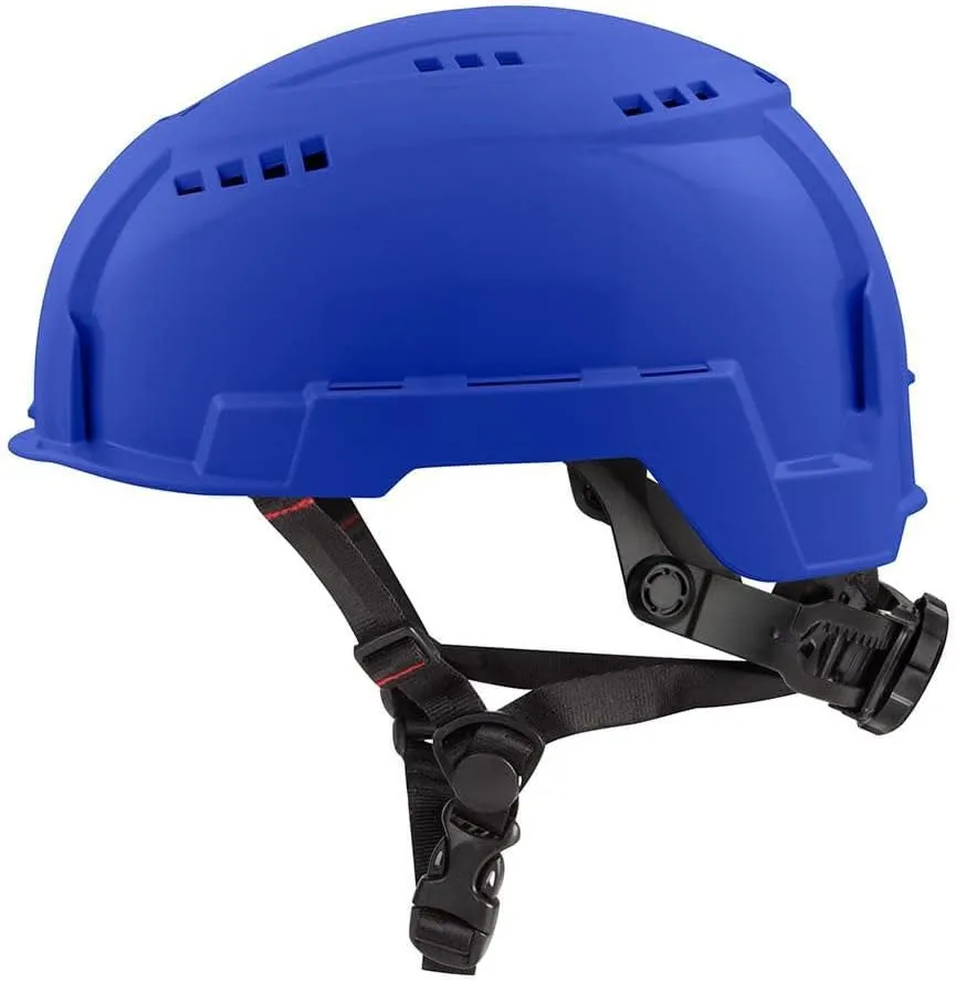 Milwaukee Electric - Blue Vented Safety Helmet - Type 2 Class C