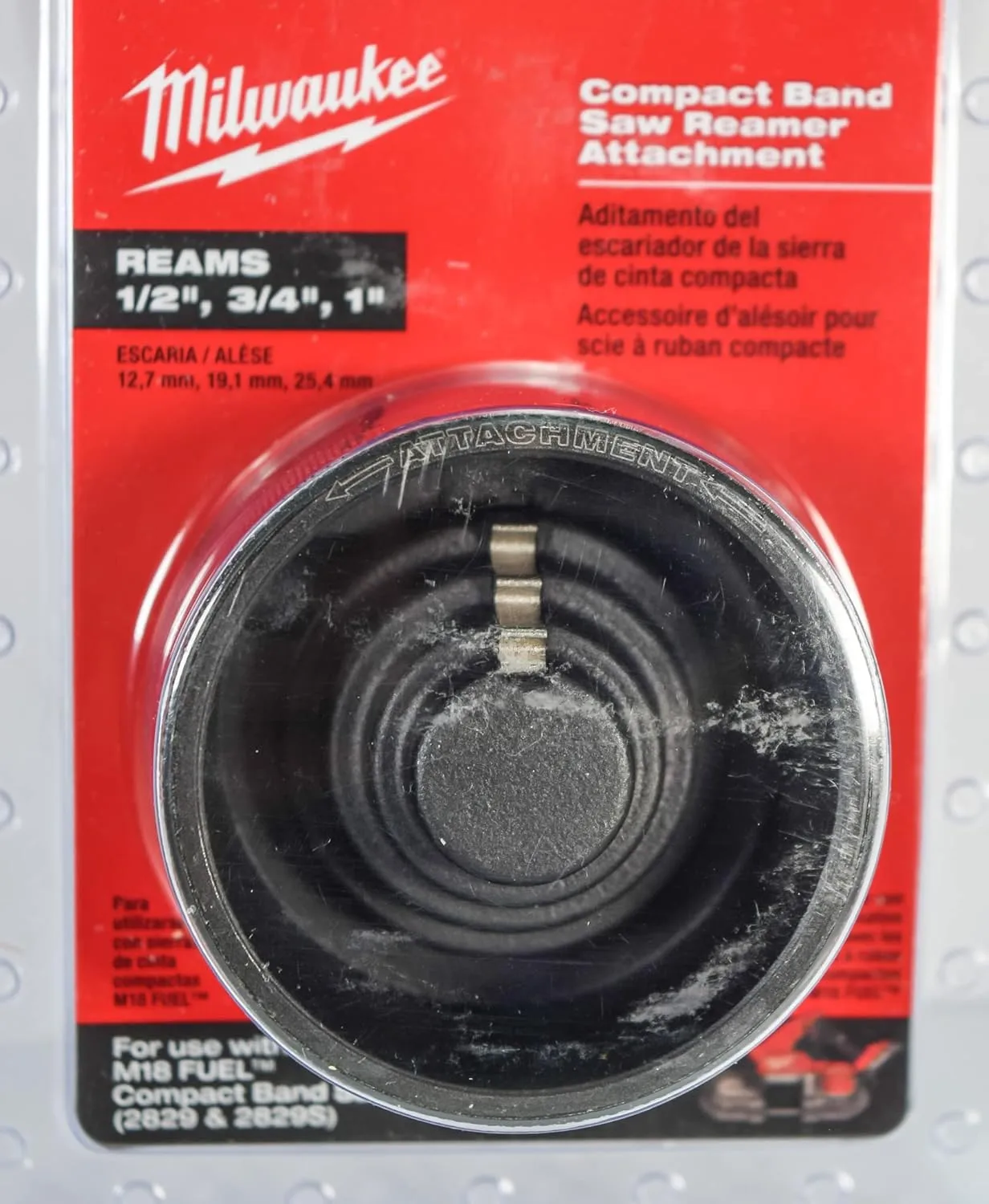 Compact Band Saw Reamer Attachment