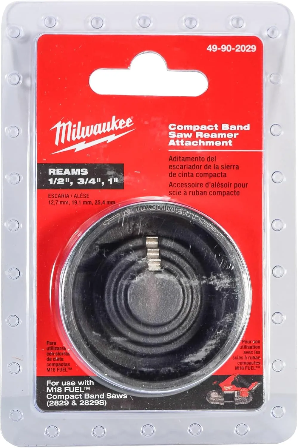 Compact Band Saw Reamer Attachment
