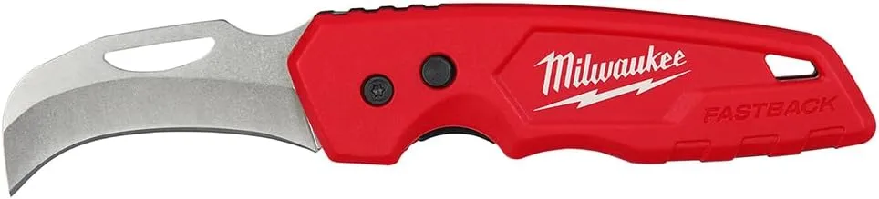 MILWAUKEE'S Tool 48-22-1525 Fastback Hawkbill Folding Knife