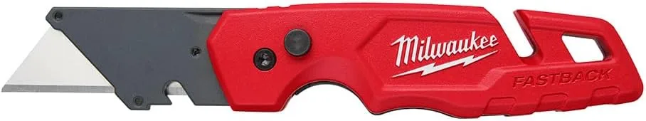 MILWAUKEE'S Folding Utility Knife,6-7/8" L (48221502)